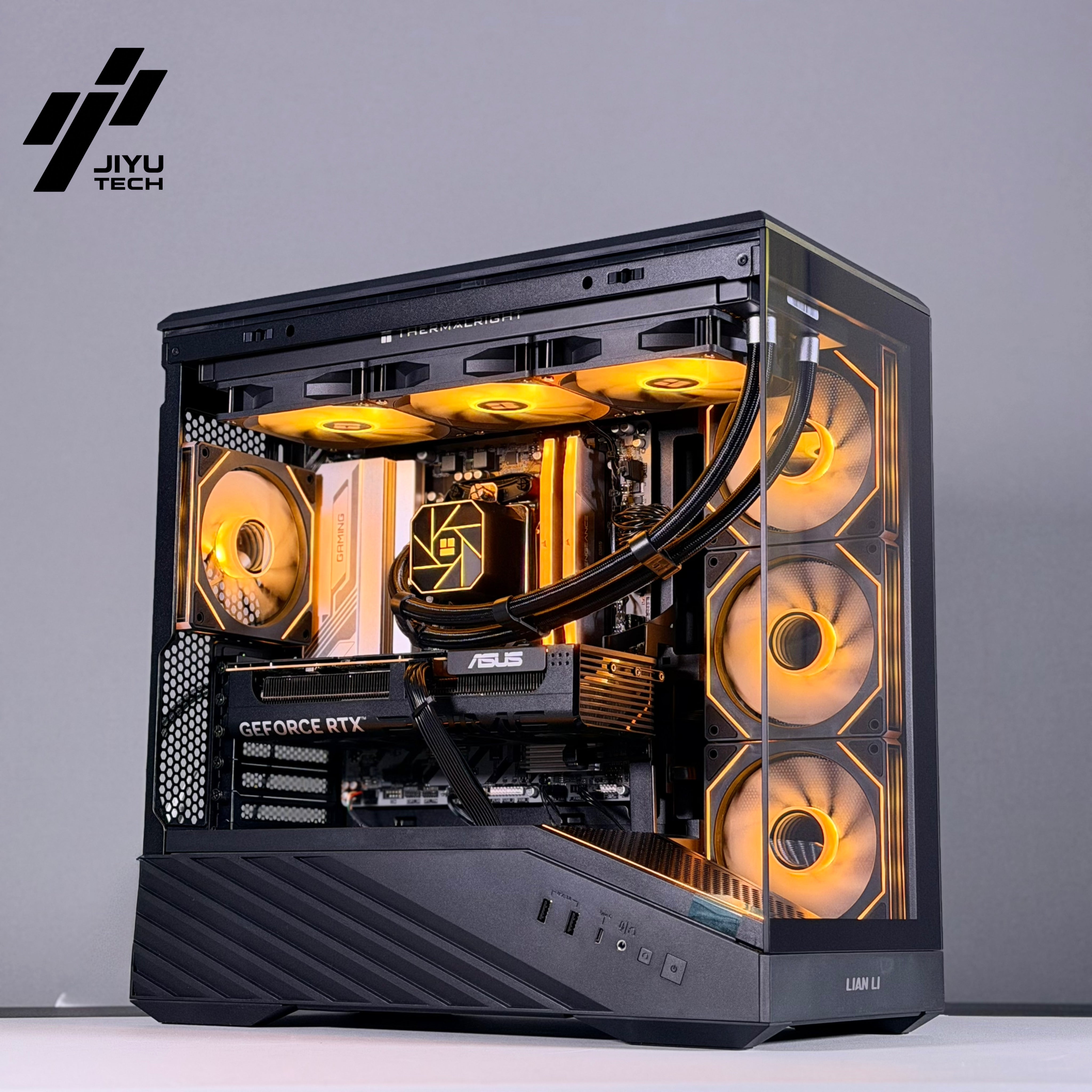 Windowsデスクトップ Self built PC Going over Gigabytes LiquidHaus X870E Aero X3D Wood Custom PC‬