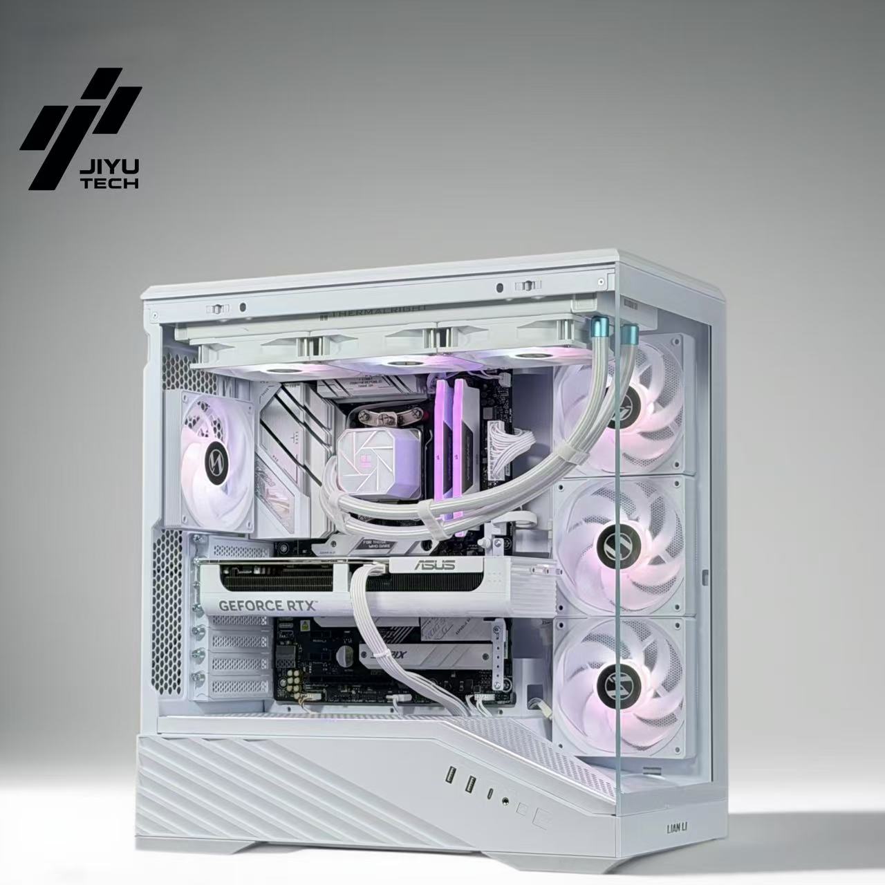 JIYU Mage Series Gaming Desktop AMD Ryzen 7 7800X3D - Radeon RX 9070 XT-3