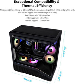 AMD Ryzen 7 7800X3D - Radeon RX 9070 XT - 32GB DDR5 - 1TB M.2 NVMe SSD-4