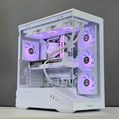 JIYU White Angel AMD Ryzen 7 7800X3D - RTX 5070-1