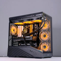 JIYU Ranger Series Gaming Desktop AMD Ryzen 5 9600X - Nvdia RTX 5070-1