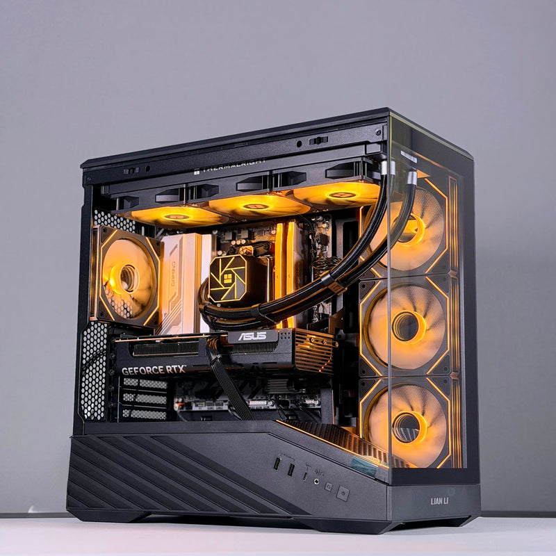 JIYU Ranger Series Gaming Desktop AMD Ryzen 5 9600X - Nvdia RTX 5070-1