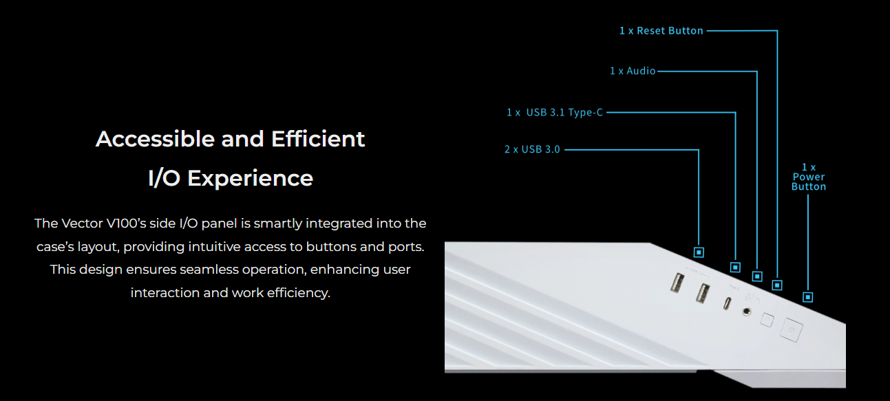 JIYU Mage Series Gaming Desktop AMD Ryzen 7 7800X3D - Radeon RX 9070 XT-4